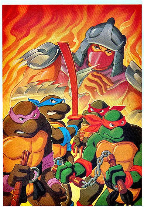 1987 teenage mutant ninja turtles characters